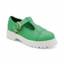 Туфли 2383-36 зеленые
