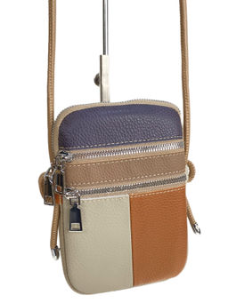 Женская сумка из натуральной кожи, цвет мультицвет