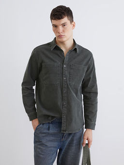 Rahat Kal?p Erkek Jean G?mlek