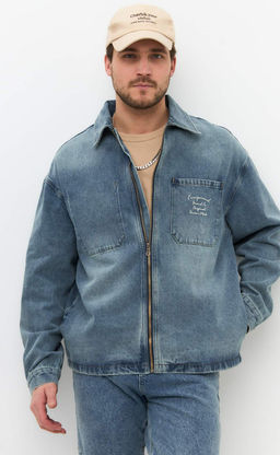 Куртка джинс F511-1253-1 l.blue