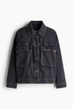 Cazadora vaquera oversize