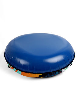 Тюбинг – ватрушка Burger, LED-подсветка, диаметр чехла 93 см, разноцветная