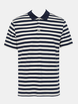 CRB wear/CWSM 60369-41 Рубашка-поло мужская,темно-синий/Ex.Cherubino  фото 4