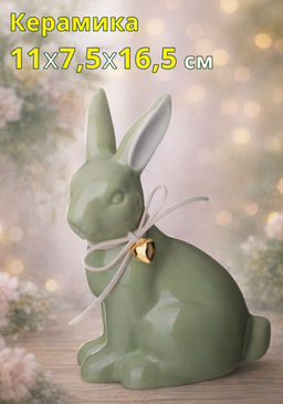 ФИГУРКА КРОЛИК 11.2*7.5*16.5 СМ