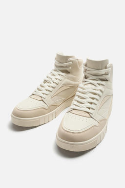 RETRO HIGH-TOP TRAINERS - Zara фото 5