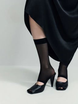 Гольфы капроновые без пальцев / Zarina фото 2