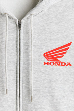 Chaqueta sudadera con capucha y motivo Loose Fit - H&m фото 5