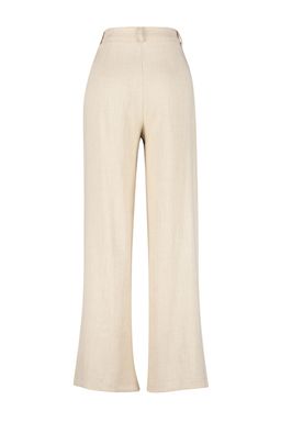 TRENDYOLMILLA Ekru Keten Gorunumlu Wide Leg/Genis Paca Dokuma Pantolon TWOSS23PL00269  фото 8