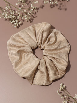 Цена за 3 шт. Резинка для волос "Орбита гранд" грация, 16 см, светло-коричневый