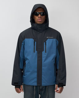 Горнолыжная куртка мужская зимняя синего цвета 7612S - Mtforce фото 13