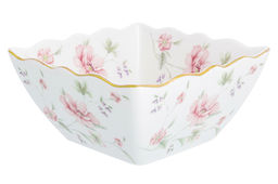 Салатник 16*15*8 см 1 л Диана квадрат глуб., фарфор, NEW BONE CHINA - Elan gallery фото 4