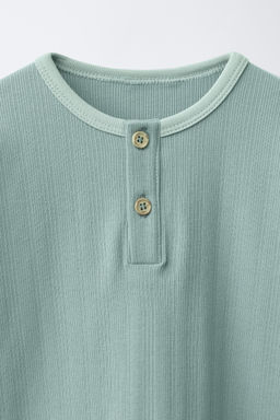 6-14 A?OS/ PIJAMA TEXTURA LISO / Verde - Zara фото 5
