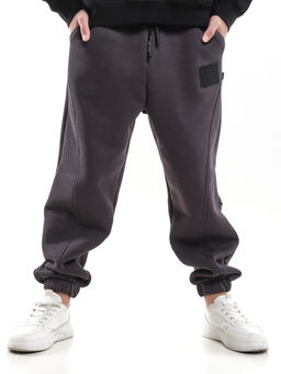 Брюки с шевроном для мальчика штаны спортивные 22-7683 светлый графит - Mini maxi фото 29