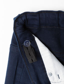 VILATTE / Брюки из хлопкового твила с эластаном для мальчика  фото 3