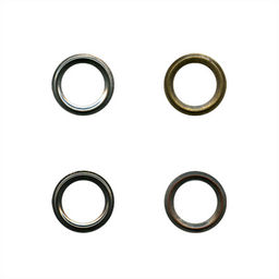 Micron RVK-10 Кольцо для блочек d 10 мм 100 шт №20 под черный никель (без лакового покрытия)