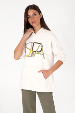 Kad_n Krem Sweatshirt Sepette S_rpriz _ndirim - U.s. polo assn фото 10