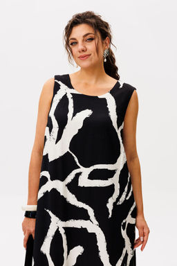 Сарафан ANELLI 1519 ночные лилии  фото 4