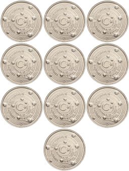 Набор монет 1 куруш 2022 года Турция  Планеты Солнечной системы