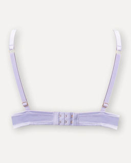 Сиреневый бюстгальтер с вышивкой - Deseo фото 4