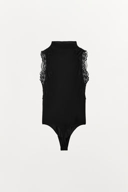 BODY MEDIA ENCAJE / Negro - Zara фото 6