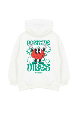 Bej*001 Erkek Cocuk Mevsimlik-Ince Basketbol Desenli Bisiklet Yaka Orme Sweatshirt TKDAW25SW00005 - Trendyolmilla фото 6