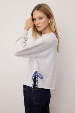 Kar Melanj Orme Sweatshirt TWOAW26SW00075 - Trendyolmilla фото 6