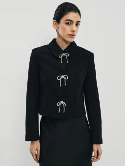 Жакет из хлопка с бантами / Zarina