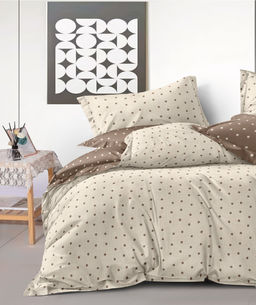 Постельное белье поплин эксклюзив - Стоум 1.5 сп. (нав.70х70)
