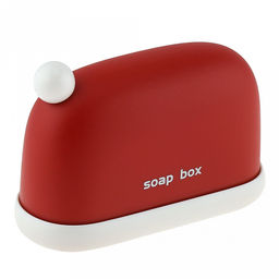 Вида Хоум (Vida Home) Мыльница настольная пластмассовая 11,3х4,8х7см, с крышкой, матовый пластик, цвета в ассортименте: белый; красный; бежевый, цветная коробка (Китай)