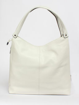 Сумка женская натуральная кожа GU 2033-3161, 1отд+карм/перег, 2плеч/рем, белый SALE 253554 - Adelia фото 2