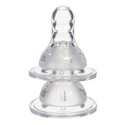 Соска на бутылочку M&B «Корона», антиколиковая, классическое горло, от 6 мес., быстрый поток, 2+1 шт