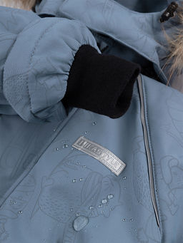 Комбинезон 8з0124 лаванда/серый - Nikastyle фото 21