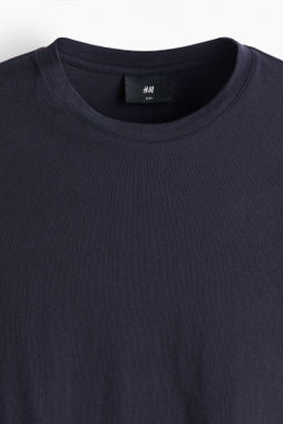 Camiseta en algod?n pima Slim Fit - H&m фото 11