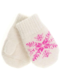Варежки детские круговые Снежинка 0110-3