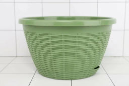 Кашпо Подвесное с подвесом (4,5л) Цв. Оливковый (Арт. КШ-9131) - Вмс фото 3