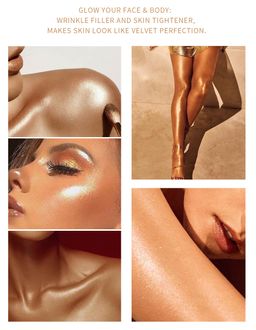 Хайлайтер для лица и тела тон 03 - Julystar фото 2