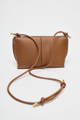 KNOTTED CROSSBODY BAG - Zara фото 6