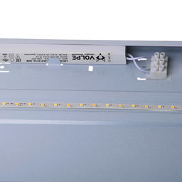 ULP-Q116 6060-36W/4000K+6500K WHITE Светильник светодиодный потолочный универсальный. Белый свет(4000K)/Холодный свет(5000К)/Дневной свет(6500K). Рассеиватель матовый. Встроенный и/п. Корпус белый. ТМ Volpe