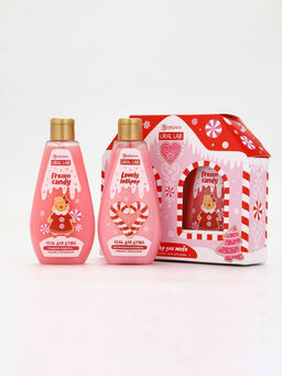 Гель для душа С Новым годом, lovely lollipop, набор 2 шт. ? 200 мл, URAL LAB  фото 3
