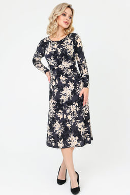 Платье женское 6094/01/Черно-белый - Rise фото 5