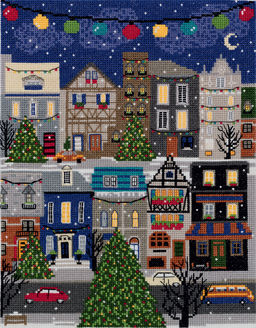 Набор для вышивания PANNA ZM-7417 Праздник в городе 19 х 25 см