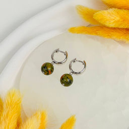 Серьги из Унакита