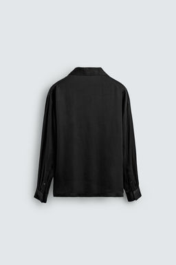 RELAXED FIT FLOWING SHIRT - Zara фото 8