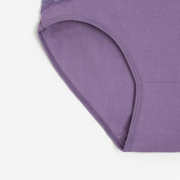 Трусы женские слипы, цвет фиолетовый, размер 52-54