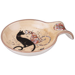 ПОДСТАВКА ПОД ЛОЖКУ AGNESS ПАРИЖСКИЕ КОТЫ 15*11,5*2,5 СМ фото 3