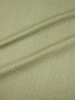 Сатин Пшено на оливково-бежевом, ш.2.35м, хлопок-100%, 110гр/м.кв