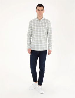 Ye_il Regular Fit Uzun Kollu G_mlek - Pierre cardin фото 4