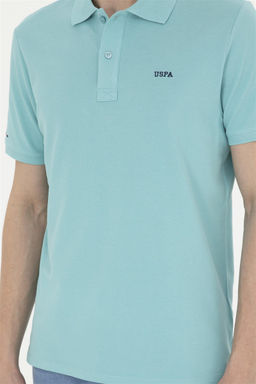 Футболка U.S. Polo Assn мятная из хлопка  фото 6