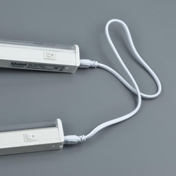 UCX-PP2/L10-050 WHITE 1 POLYBAG Провод для соединения светильников для растений ULI-P, 50 см. Белый. ТМ Uniel