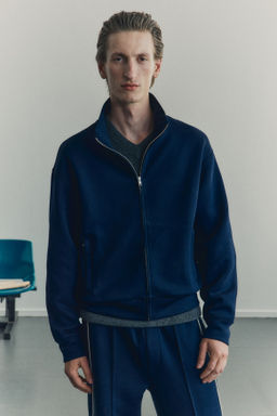 Chaqueta de ch?ndal efecto neopreno Loose Fit - H&m фото 3